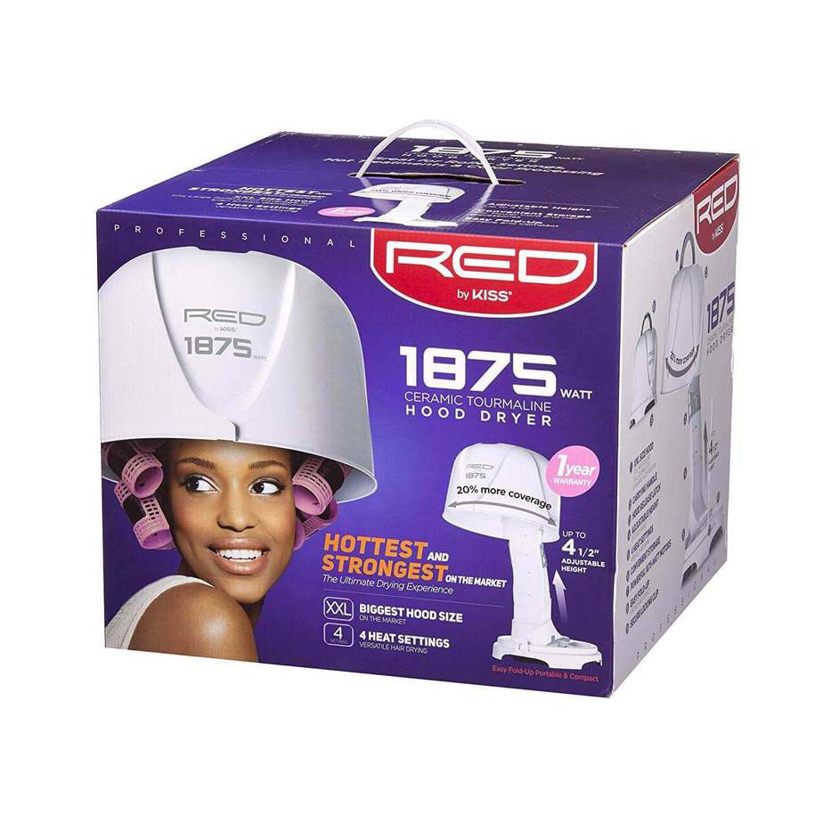 7 bonnet hair dryer red pro