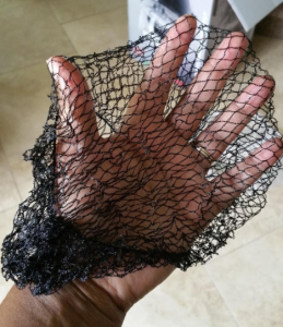 net in hand